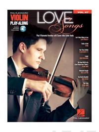 Love Songs - Violin Play-Along Volume 67
