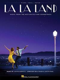 La La Land Music from the Motion Picture Soundtrack Piano/Vocal/Guitar Songbook Sheet Music Including City of Stars Audition and Another Day of Sun