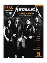 Metallica: 1983-1988 - Bass Play-Along Volume 21