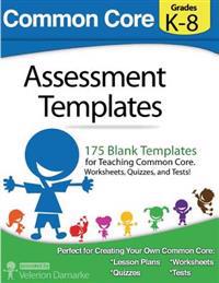 Common Core Assessment Templates: full color print version