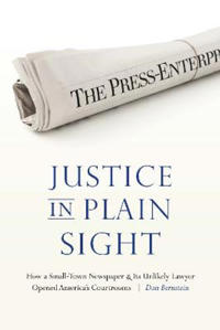 Kirjan kansi "Justice in Plain Sight"