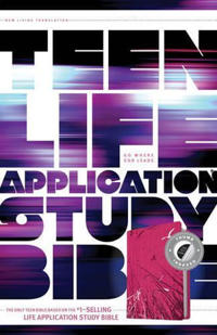 Kirjan kansi "Teen Life Application Study Bible NLT"