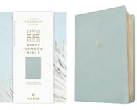 NLT Every Woman's Bible, Filament Enabled (Leatherlike, Sky Blue, Red Letter)