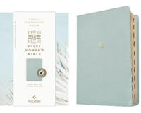 NLT Every Woman's Bible, Filament Enabled (Leatherlike, Sky Blue, Indexed, Red Letter)