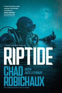 Kirjan kansi "Riptide"