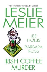 Kirjan kansi "Irish Coffee Murder"