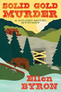 Kirjan kansi "Solid Gold Murder"