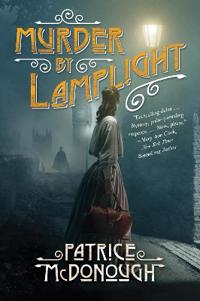 Kirjan kansi "Murder by Lamplight"