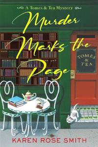 Kirjan kansi "Murder Marks the Page"