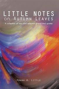 Kirjan kansi "Little Notes on Autumn Leaves"