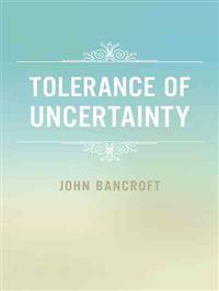 Kirjan kansi "Tolerance of Uncertainty"