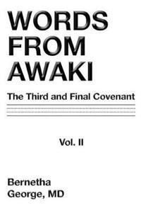 Kirjan kansi "Words from Awaki"