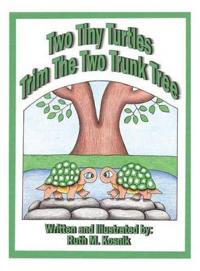 Two Tiny Turtles Trim The Two Trunk Tree