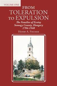 Kirjan kansi "From Toleration to Expulsion"