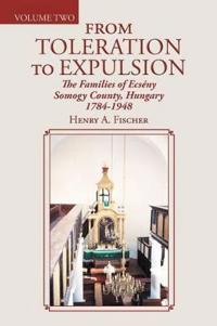 Kirjan kansi "From Toleration to Expulsion"