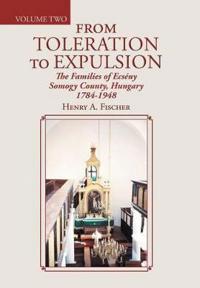 Kirjan kansi "From Toleration to Expulsion"