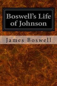 Kirjan kansi "Boswell's Life of Johnson"