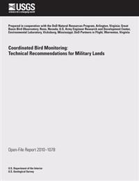 Coordinated Bird Monitoring: Technical Recommendations for Military Lands