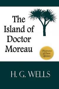 Kirjan kansi "The Island of Doctor Moreau"