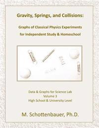 Gravity, Springs, and Collisions: Volume 3: Graphs from Classical Physics Experiments of Force, Momentum, and Energy for Independent Study & Homeschoo
