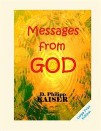 Kirjan kansi "Messages from God"