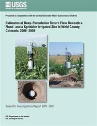 Estimates of Deep-Percolation Return Flow Beneath a Flood- and a Sprinkler-Irrigated Site in Weld County, Colorado, 2008?2009