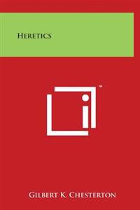 Kirjan kansi "Heretics"