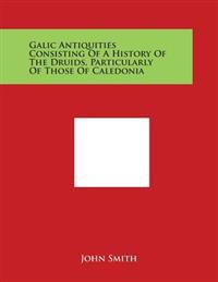 Galic Antiquities Consisting Of A History Of The Druids, Particularly Of Those Of Caledonia