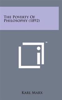 Kirjan kansi "The Poverty of Philosophy (1892)"