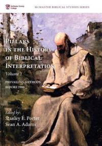 Kirjan kansi "Pillars in the History of Biblical Interpretation, Volume 1"