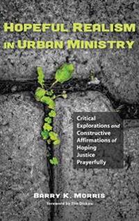 Kirjan kansi "Hopeful Realism in Urban Ministry"