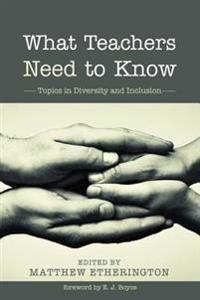 Bokomslag for "What Teachers Need to Know"