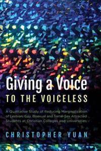 Kirjan kansi "Giving a Voice to the Voiceless"