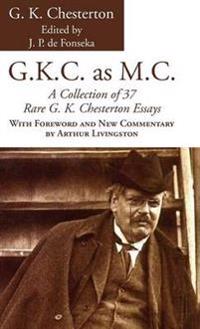 Bokomslag for "G.K.C. as M.C."