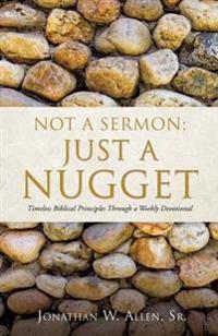 Not a Sermon