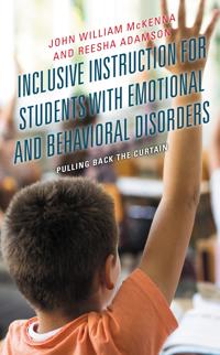 Kirjan kansi "Inclusive Instruction for Students with Emotional and Behavioral Disorders"