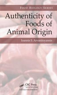 Kirjan kansi "Authenticity of Foods of Animal Origin"
