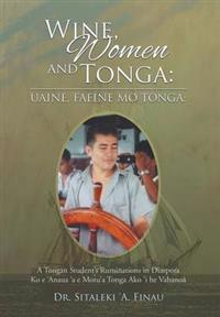 Kirjan kansi "Wine, Women and Tonga"
