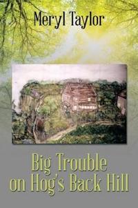 Kirjan kansi "Big Trouble on Hog's Back Hill"