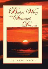 Kirjan kansi "Broken Wings and Shattered Dreams"