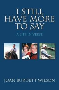 Kirjan kansi "I Still Have More to Say"