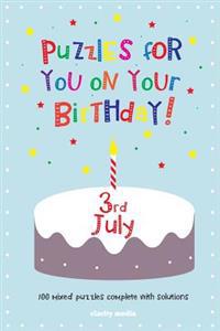 Puzzles for you on your Birthday - 3rd July