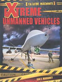 Kirjan kansi "Extreme Unmanned Vehicles"
