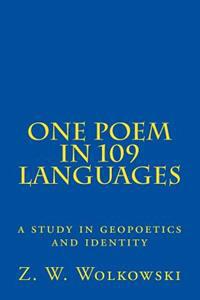 One Poem in 109 languages: a study in geopoetics and identity