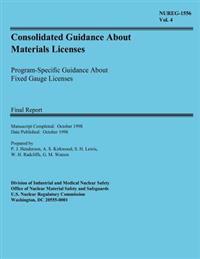 Consolidated Guidance About Materials Licenses Program: Specific Guidance About Fixed Gauge Licenses