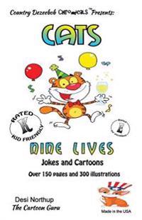 Cat -- Nine Lives -- Jokes and Cartoons: in Black + White