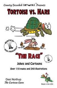 Tortoise vs. Hare -- "The Race" -- Jokes and Cartoons: in Black + White