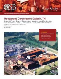 Hoeganaes Corporation: Gallatin, TN Metal Dust Flash Fires and Hydrogen Explosion