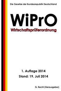 Wirtschaftsprüferordnung - WiPrO