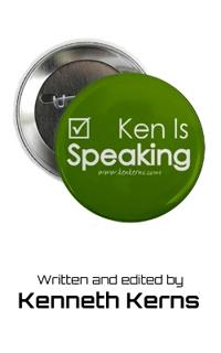 Ken is Speaking